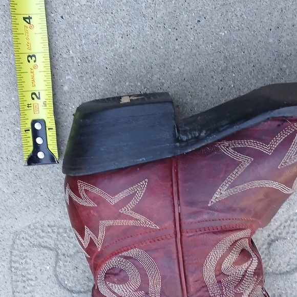 OLD GRINGO WOMEN'S NEVADA RED 13" BOOT Sz 8.5 GUC - Picture 10 of 16